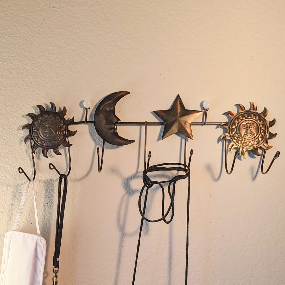 Celestial Sun Moon hooks